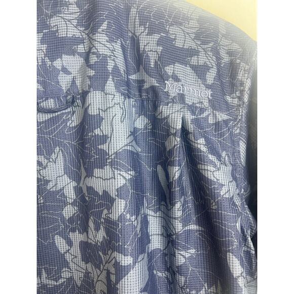 Marmot Syrocco Short-Sleeve Button Up Men's Shirt Size Large - Picture 11 of 13